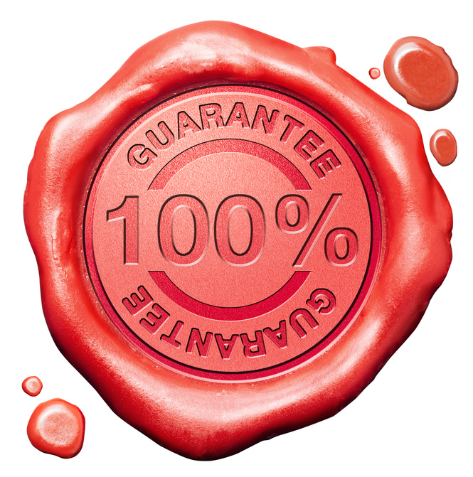 100% Guarantee